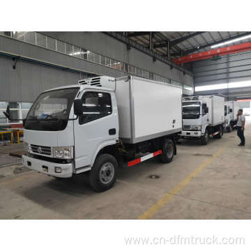 Export Diesel Engine Dongfeng 5T Refrigerator Truck